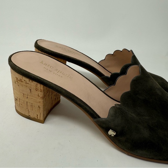 Kate Spade New York Warren Mule Sandals Heels Size 9.5 - Picture 7 of 12